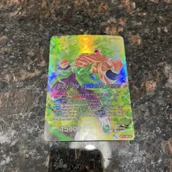 Broly the Awakened Demon BT11-002 1st Ed Leader Foil Dragon Ball Super Card | NM - Image 4