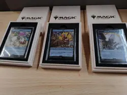 MTG Stainless Token All 3 complete set Sephiroth Clue Tresure Final Fantasy +box - Image 1