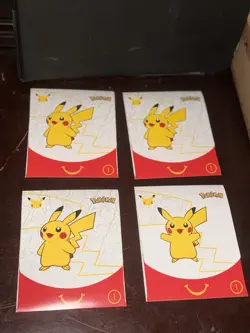 4x SEALED 2021 Pack W Extras 25th Anniversary Pokemon Cards McDonalds Exclusive - Image 2