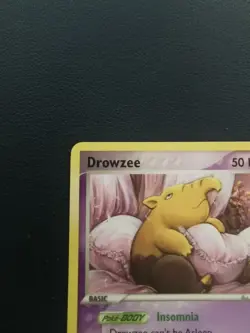 Pokemon Card Drowzee 54/109 EX Team Rocket Returns Common - Image 2