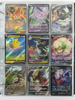 Pokemon Card Collection Binder Lot Holo Rare Ascended Mega Charizard Darkrai - Image 1