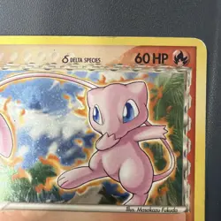 Pokemon Mew Delta Species 003/017 POP Series 5 Rare Holo 60HP English Card 2007 - Image 3
