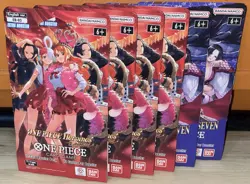 One Piece Heroines EB03 Blister Pack OP14EB04 LOT of 6 English New Sealed Cards - Image 1