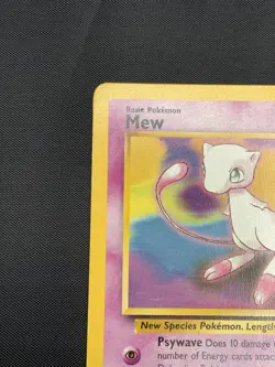 Mew Promo #8 Black Star Promo WOTC Vintage Pokemon Card HP - Image 2