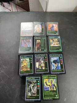 1997 FASA Shadowrun CCG TCG LOT of 7 Decks And 1000+ Loose Cards - Image 3