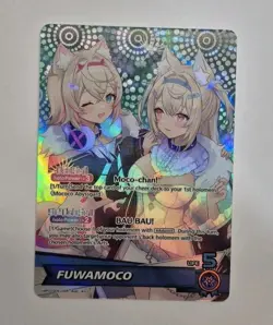 Fuwamoco OSR ELITE SPARK HBP03-004 English Hololive Official Card Game - Image 2