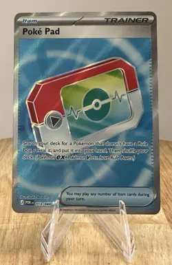 Pokemon Poke Pad 113/088 Trainer Card. Perfect Order English NM Never Played - Image 1