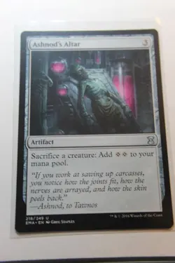 MTG Ashnod's Altar x1- -Eternal Masters-Lightly Played - Image 1