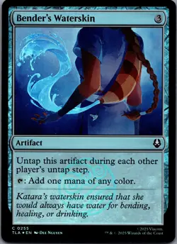 Bender's Waterskin [Foil] 255 MTG Avatar The Last Airbender Common Foil NM - Image 1