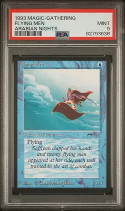 Flying Men - Arabian Nights - MINT - PSA 9. See MTG in Store. - Image 1