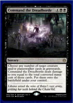 Command the Dreadhorde War of the Spark Regular - Image 1