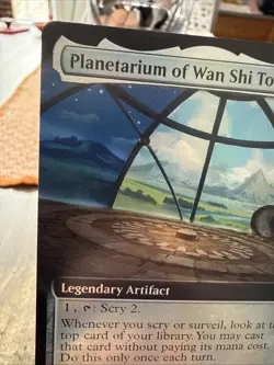 Planetarium of Wan Shi Tong (Extended Art) Avatar: The Last Airbender Foil - Image 2