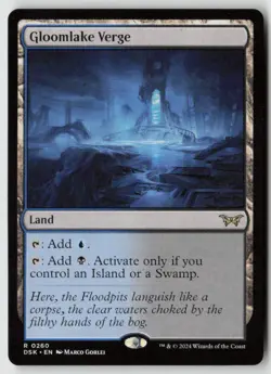 Gloomlake Verge Duskmourn: House of Horror (260) Normal - MTG - LP - Image 1