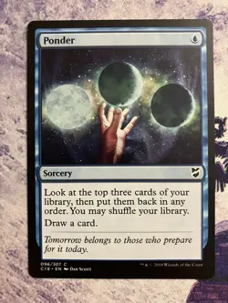 Ponder X1 C18 MTG Commander 2018 - Image 1
