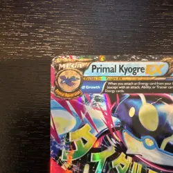 Pokemon Primal Kyogre EX 55/160 Primal Clash Ultra Rare Full Art Holo Mega 240 … - Image 2