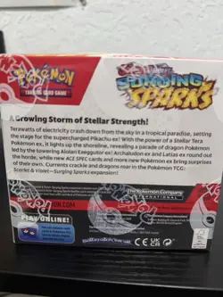 Pokemon TCG Scarlet & Violet Surging Sparks Booster Box English 2024 Pikachu - Image 5