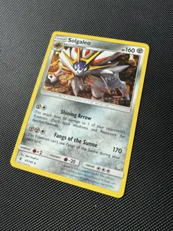 Pokemon TCG Solgaleo Sun & Moon: Guardians Rising 87/145 Cracked Ice Holo Holo - Image 2