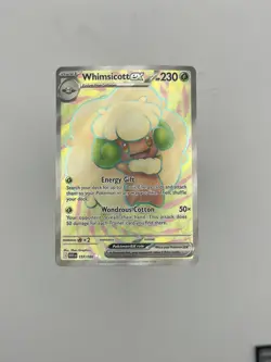 Pokemon Whimsicott ex Ultra Rare SV: White Flare 157/086 NM - Image 1
