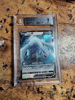 Pokemon Lugia V 138/195 Swsh12: Sword & Shield - Silver Tempest Holo BGS 9 MT - Image 1