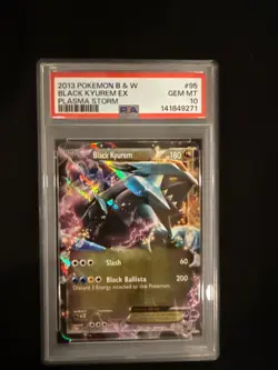 2013 Pokemon Black & White Plasma Storm Black Kyurem EX #95 PSA 10 GEM MINT - Image 1