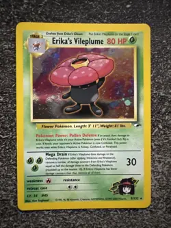 ERIKA’S VILEPLUME HOLO - POKEMON 5/132 GYM HEROES MINT ENGLISH - Image 1