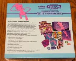Pokemon TCG Sword & Shield-Pokemon Center Fusion Strike Elite Trainer Box New - Image 2