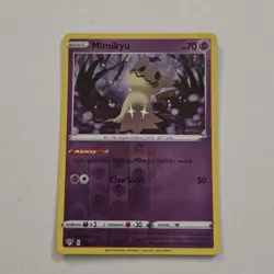 Mimikyu 81/189 Darkness Ablaze Pokemon Reverse Holo - Image 1
