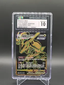 Rayquaza VMAX TG29/TG30 Silver Tempest Trainer Gallery CGC 10 Pokemon - Image 1
