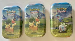 3x Pokemon Ascended Heroes Mini Tins - 6 Booster Packs - inclu. PIKACHU SEALED - Image 1