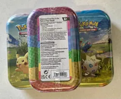 3x Pokemon Ascended Heroes Mini Tins - 6 Booster Packs - inclu. PIKACHU SEALED - Image 2