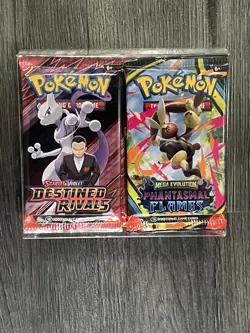 Pokemon 36 Booster Pack Lot Destined Rivals, Mega Evolution, + More New Sealed - Image 1