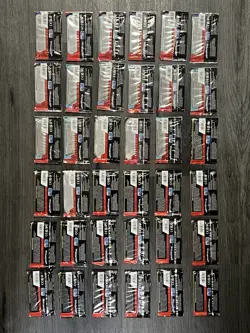 Pokemon 36 Booster Pack Lot Destined Rivals, Mega Evolution, + More New Sealed - Image 3