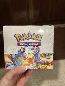 Pokemon TCG Scarlet And Violet Surging Sparks Factory Sealed Booster Box 36 Pack - Image 1