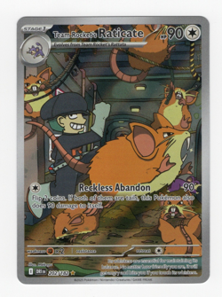 Pokemon 2 Illustration Rare Lot - Spearow 151/132 & Team Rocket Raticate 202/182 - Image 4