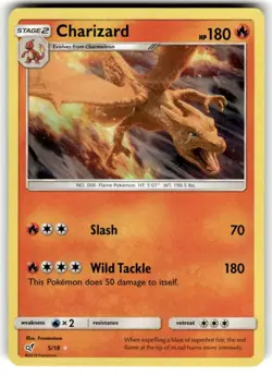 Charizard - 5/18 - Pokemon Detective Pikachu Holo Rare NM - Image 1