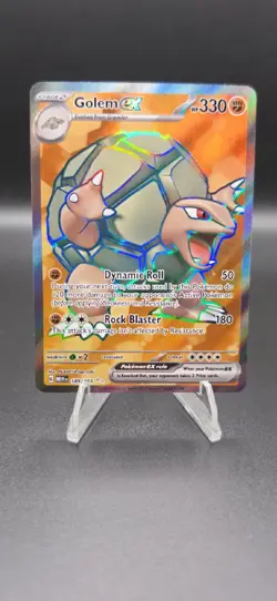 Pokemon TCG Golem EX 189/165 Scarlet & Violet 151 Ultra Rare Full Art - Image 1