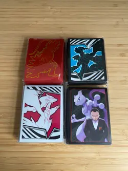 Pokemon Phantasmal Flames Playmat & Sleeves / Destined Rivals / White Flare - Image 2