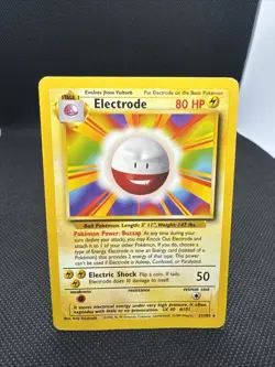 Electrode 021/102 Base Set Regular MP+ Wizards Of The Coast Pokemon TCG - Image 1
