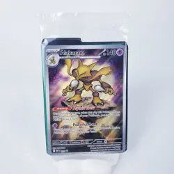 Pokemon TCG Alakazam #9 ETB Black Star Promo Sealed Mega Evolutions - Image 1