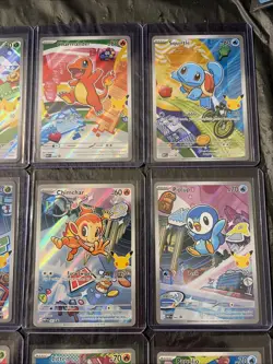 Pokemon First Partner's Illustration Collection Series 1 FULL SET (9) TCG NM - Image 3