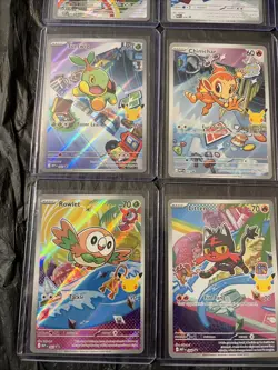 Pokemon First Partner's Illustration Collection Series 1 FULL SET (9) TCG NM - Image 5