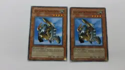 2x GEAR GOLEM THE MOVING FORTRESS SD10-EN010 1ST COMMON YUGIOH 1 NM / 1 MP - Image 1