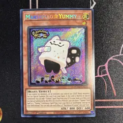 Marshmao Yummy DOOD-EN024 1st Edition Secret Rare Near Mint YuGiOh! Card - Image 1