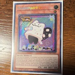 Yu-Gi-Oh! Marshmao☆Yummy DOOD-EN024 1st Edition Holo Effect ATK 800 DEF 600 - Image 1