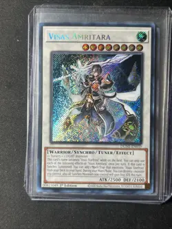 Visas Amritara - DUNE-EN039 - Secret Rare 1st Ed NM Yugioh - Image 1