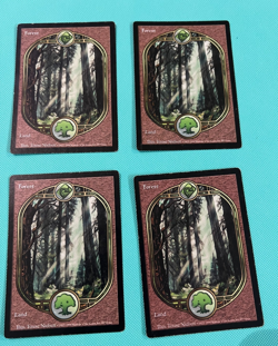 4x -Forest - Unglued - x4 -MTG - Magic the Gathering - Image 1