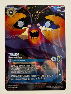 Disney Lorcana – Tamatoa, Happy as a Clam Enchanted – 219/204 - Image 1