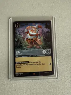 Disney Lorcana - Doc - Bold Knight 193/204 - Shimmering Skies PACK FRESH - Image 1