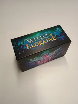 Empty MTG Fat Pack Bundle Storage Box Card Organizer Wilds Of Eldraine - Image 1