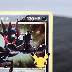 Greninja Star 25th Anniversary SWSH144 Pokemon Celebrations TCG Promo Card NM - Image 4